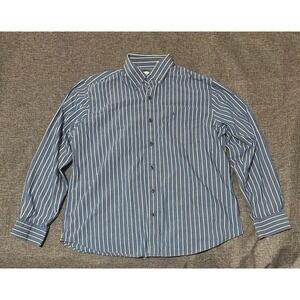 Dockers Men's L Striped Long Sleeve Shirt